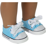 Light Blue Tennis Shoe