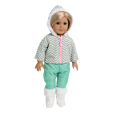 Green 2 piece Snowsuit