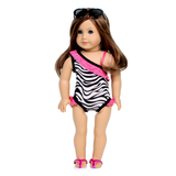 Zebra Print Swimsuit