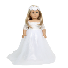 Wedding - Communion Clothes for 18&quot; Dolls